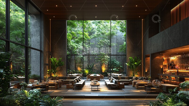 高清大图下载【趣麦麦图】私人俱乐部空间