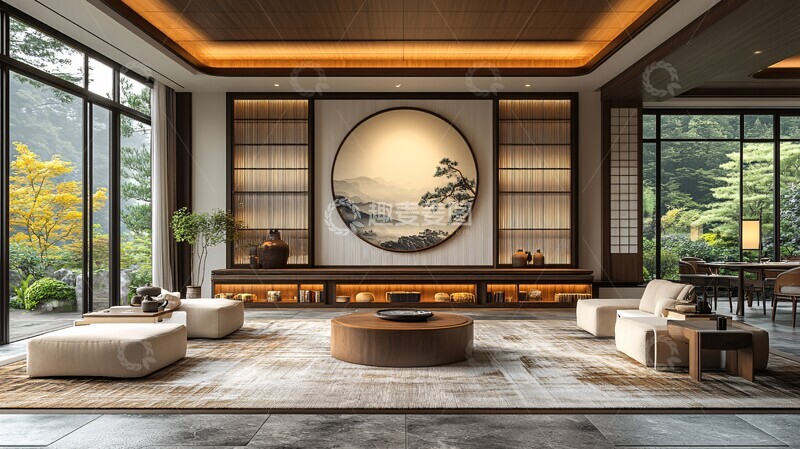 高清大图下载【趣麦麦图】宋代风格餐厅设计2