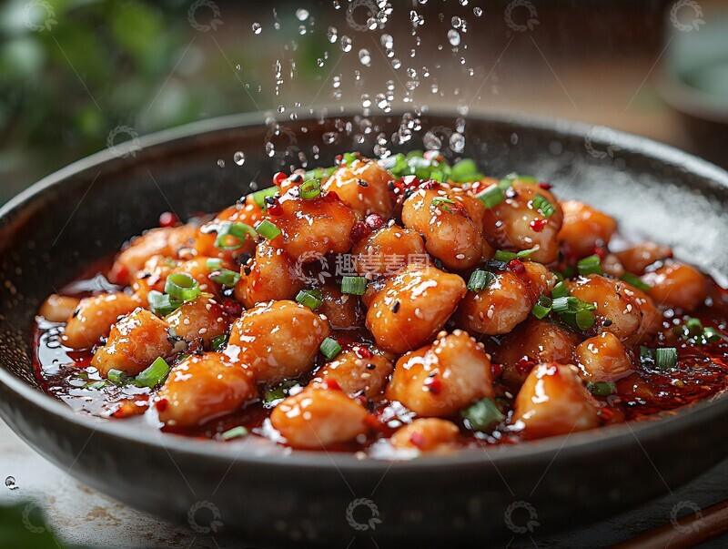 高清大图下载【趣麦麦图】白切鸡美食海报