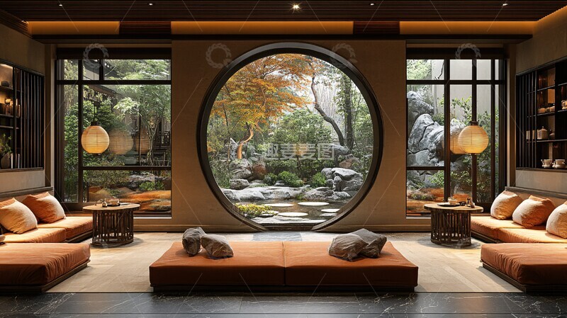 高清大图下载【趣麦麦图】茶室与私密空间