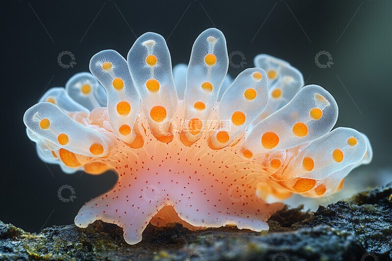 高清大图下载【趣麦麦图】黏菌珊瑚状果体
