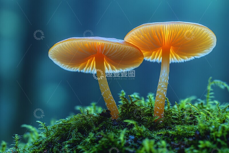 高清大图下载【趣麦麦图】小蘑菇生长环境1