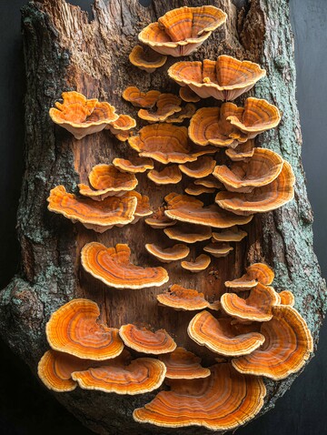 艺术家菌菇菌菇蘑菇真菌1