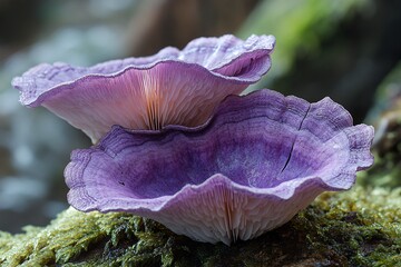 紫色蘑菇紫色蘑菇菌类1