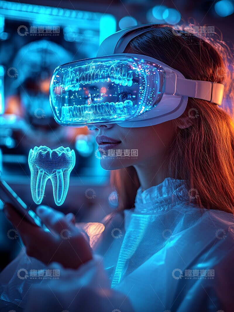 高清大图下载【趣麦麦图】牙科技术应用