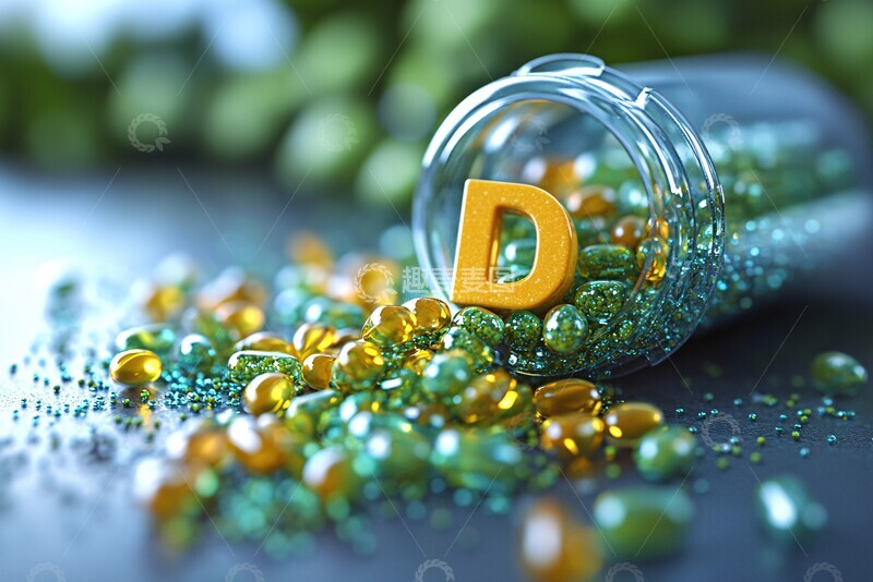 高清大图下载【趣麦麦图】维生素胶囊内容1