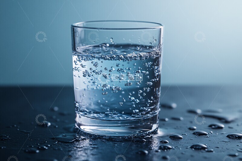 高清大图下载【趣麦麦图】水滴分子结构1