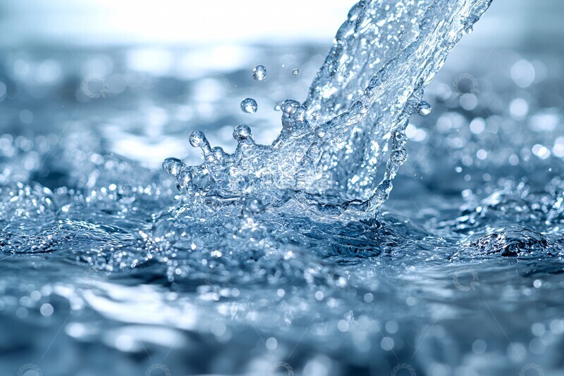 高清大图下载【趣麦麦图】水滴分子结构2