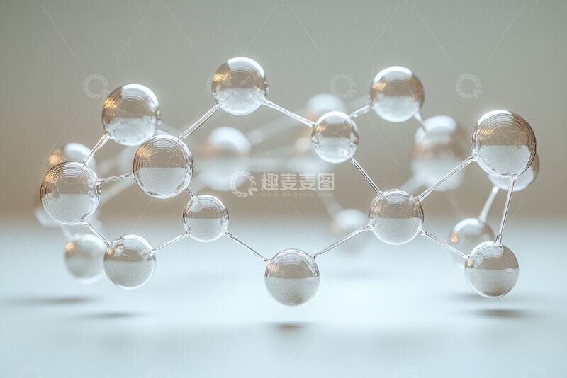 高清大图下载【趣麦麦图】水分子连接设计1