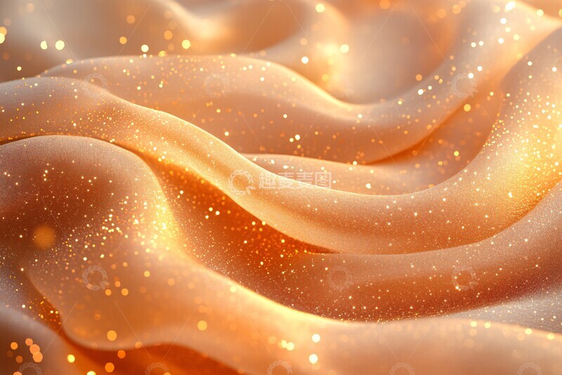 高清大图下载【趣麦麦图】金箔流动面料2