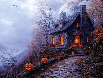 万圣节小屋万圣节小屋屋顶2