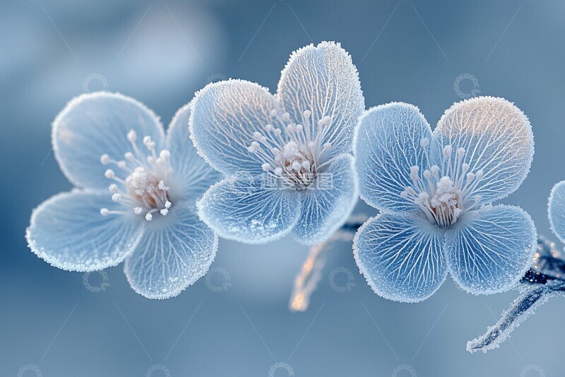 霜花冬日色调细节和平2