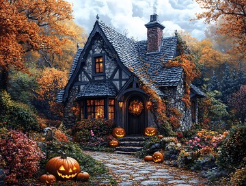 万圣节小屋万圣节小屋屋顶