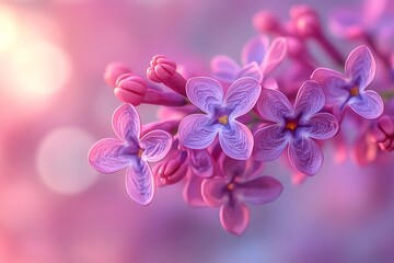 丁香花盛开丁香盛开紫色1