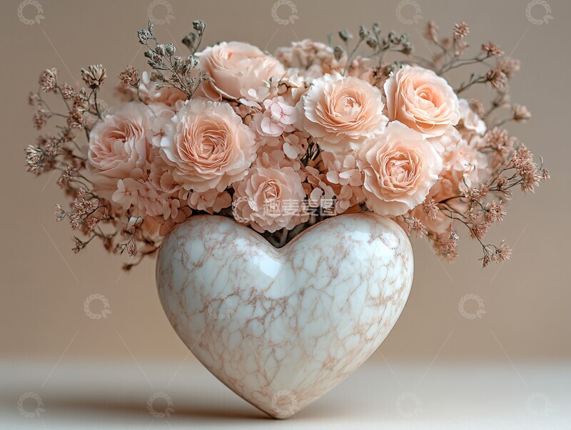 高清大图下载【趣麦麦图】花瓶与花朵花瓶花朵白色2