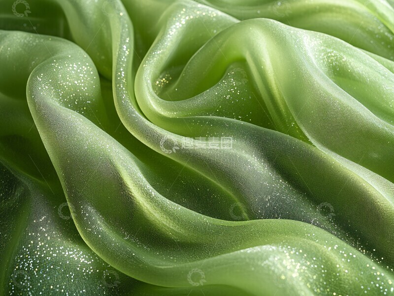 高清大图下载【趣麦麦图】橄榄绿波纹网格1