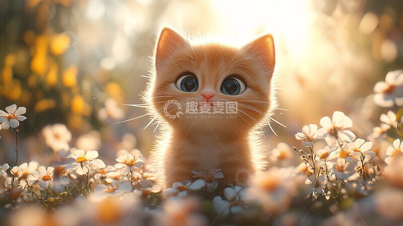 高清大图下载【趣麦麦图】小猫甜甜小猫甜甜动画