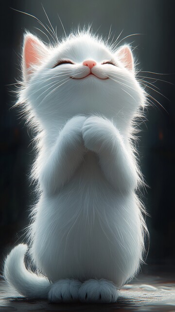 白猫折叠白猫折叠表情