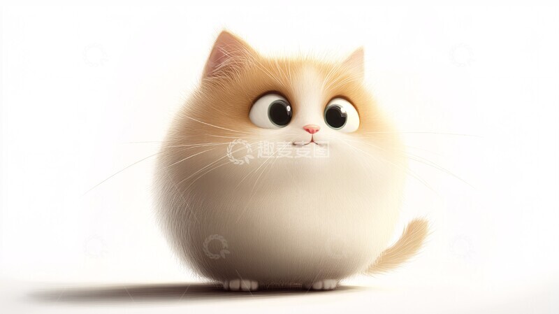 高清大图下载【趣麦麦图】胖猫设计图设计角色表格2