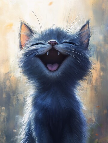 蓝色小猫蓝色小猫长毛1