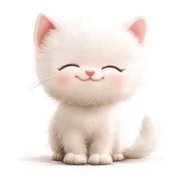 白底猫咪玩偶1