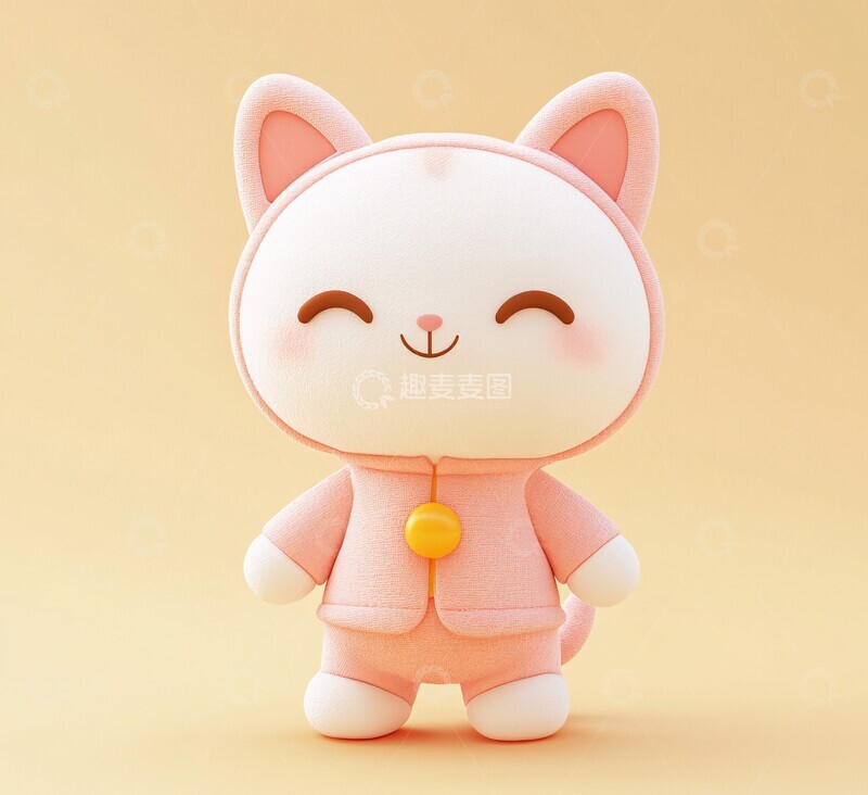 高清大图下载【趣麦麦图】猫咪玩偶婴儿服