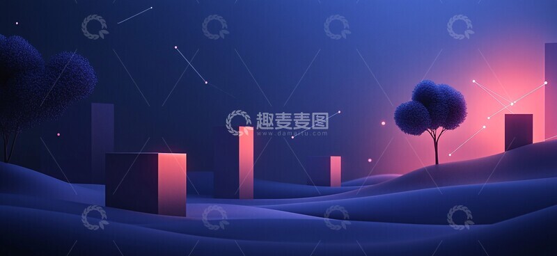 高清大图下载【趣麦麦图】连接点与空白