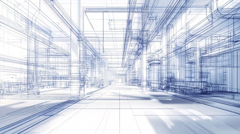 高清大图下载【趣麦麦图】工业设施结构图