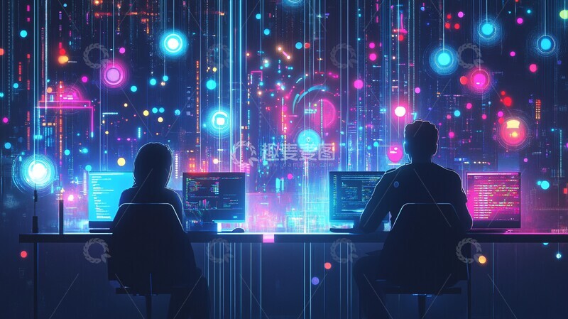 高清大图下载【趣麦麦图】科技与创意融合