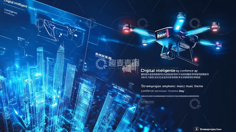 高清大图下载【趣麦麦图】数字智能科技大会