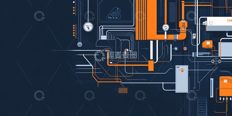 高清大图下载【趣麦麦图】安装管理建筑系统