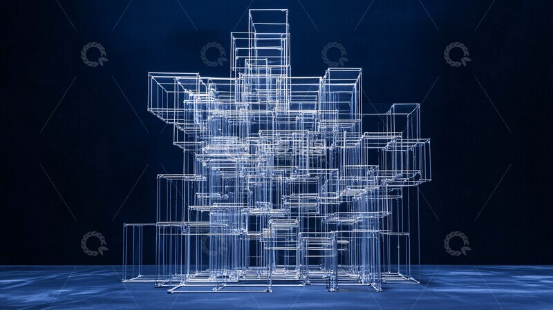 高清大图下载【趣麦麦图】钢结构建筑背景