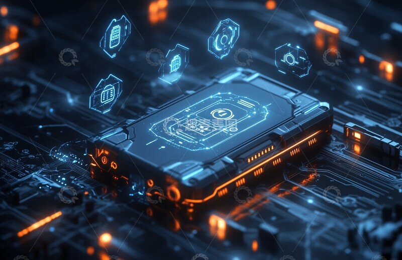 高清大图下载【趣麦麦图】硬件钱包数字锁