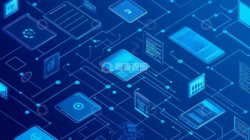 高清大图下载【趣麦麦图】数字生态系统