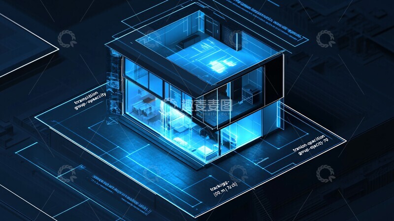 高清大图下载【趣麦麦图】未来房屋保护轮廓