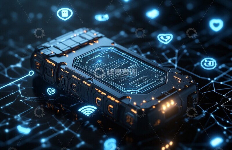 高清大图下载【趣麦麦图】硬件钱包数字锁1