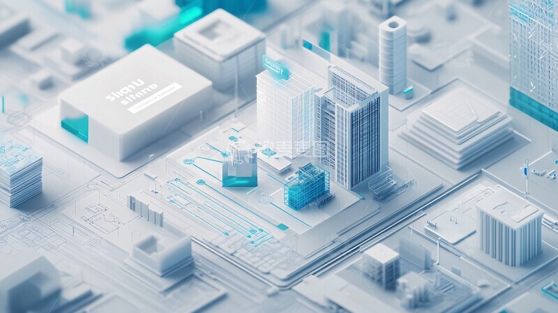 高清大图下载【趣麦麦图】数字建筑通讯注册