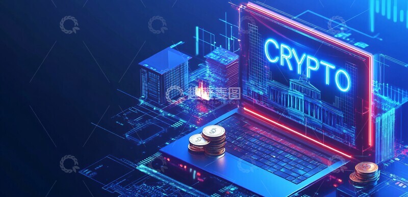 高清大图下载【趣麦麦图】加密货币示意图2
