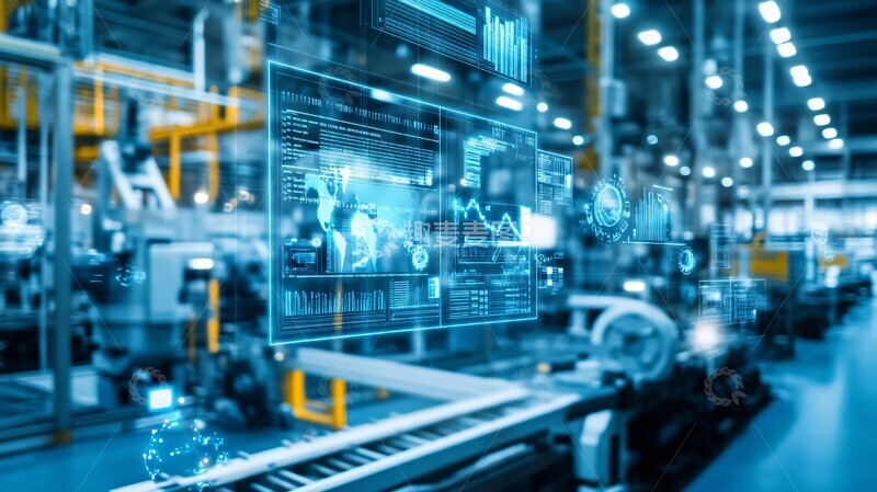 高清大图下载【趣麦麦图】工厂运营数据图