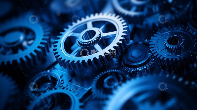 高清大图下载【趣麦麦图】技术自动化元素1