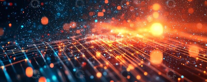 高清大图下载【趣麦麦图】制造业数字化转型示意