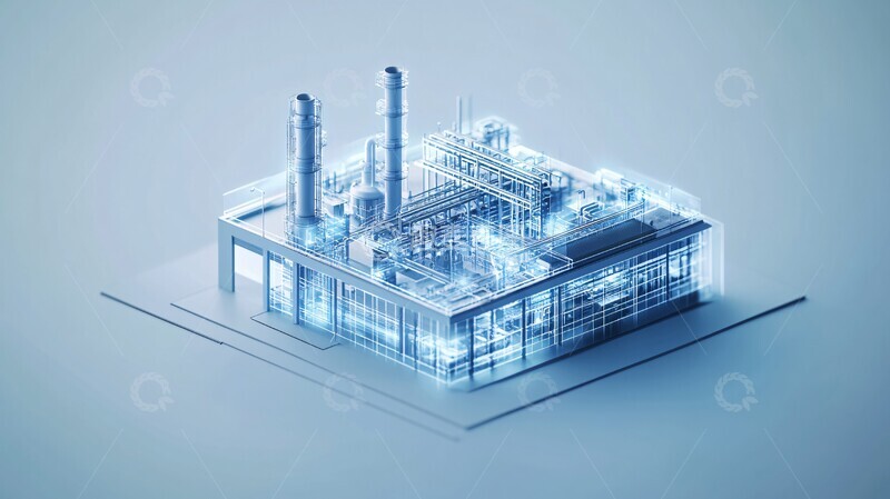 高清大图下载【趣麦麦图】数字孪生工厂