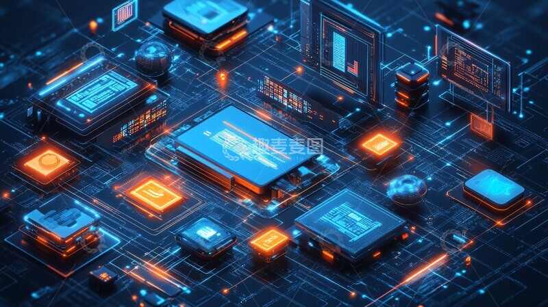 高清大图下载【趣麦麦图】未来科技产品展示2