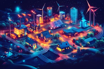 能源流动示意图