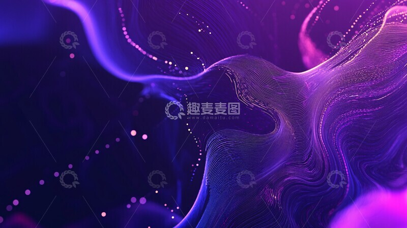 高清大图下载【趣麦麦图】智能代理抽象解读