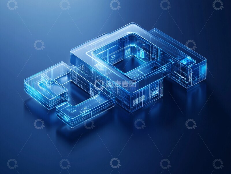 高清大图下载【趣麦麦图】语言模型中心图标