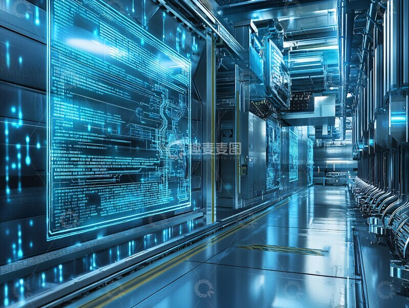 高清大图下载【趣麦麦图】数字工程工厂