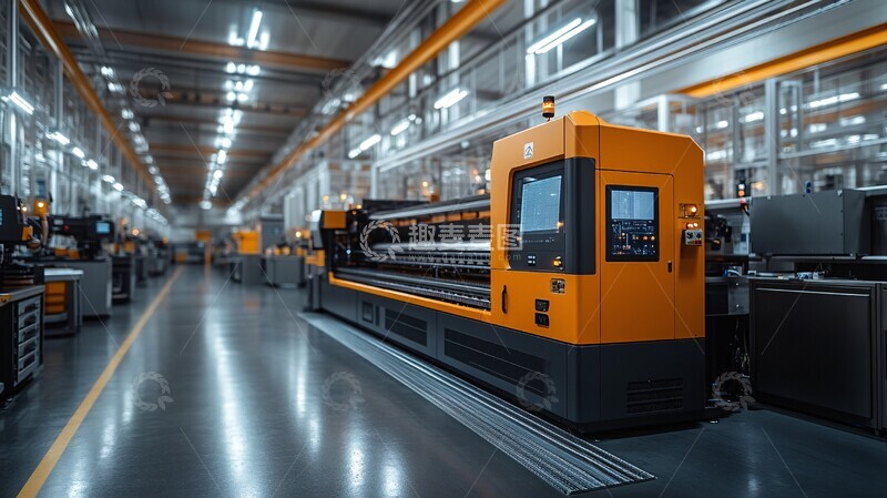 高清大图下载【趣麦麦图】智能工厂自动化生产1