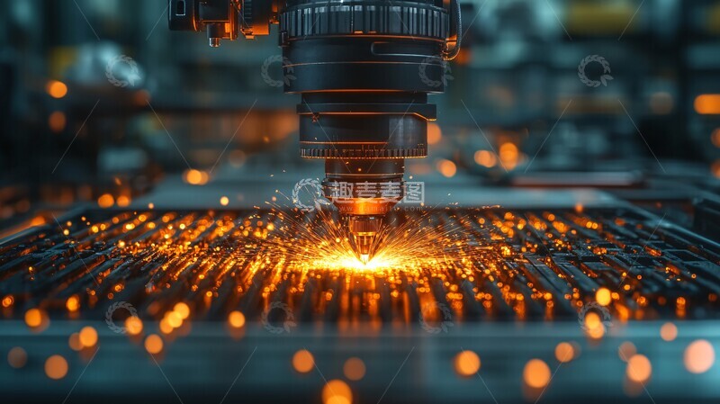 高清大图下载【趣麦麦图】智能工厂生产线3