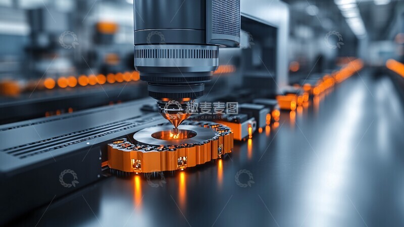 高清大图下载【趣麦麦图】智能工厂生产线6